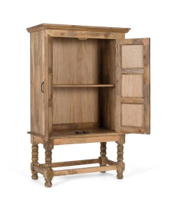 DULAP ELEGANT DUNA 80CM, REALIZAT DIN LEMN DE MANGO, CULOARE NATUR/MULTICOLOR, GINER Y COLOMER - Img 3