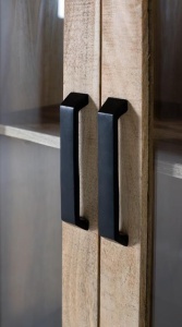 DULAP LIVING, 160CM, LEMN DE MANGO, CULORE NATUR, DESIGN RUSTIC, ARTIM GROUP SELECTION - Img 6