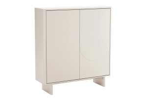 DULAP LIVING SAVOY 130CM, 3D, REALIZAT DIN MDF SI PLACA CERAMICA, CULOARE ALBA, ARTIM GROUP SELECTION