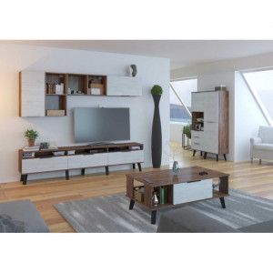 DULAP ORGANIZATOR SVEN 2D3S DIVERSE VERSIUNI DIN PLACI LAMINATE SI LEMN VLD - Img 7