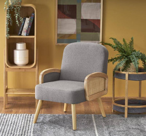 FOTOLIU CONFORTABIL GRECOS, GRI, STIL CLASIC, HALMAR