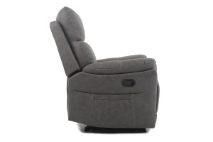 FOTOLIU CONFORTABIL HADES, GRI 207, TAPITERIE DIN STOFA, CU FUNCTIE DE RABATARE, STIL MODERN - Img 3