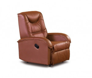 FOTOLIU CONFORTABIL JEFF, MARO, TAPITERIE DIN PIELE ECOLOGICA, CU FUNCTIE DE RABATARE, STIL MODERN