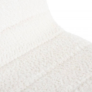 FOTOLIU CONFORTABIL KELLY, ALB, TAPITERIE CHENILLE, STIL MODERN, RICHMOND INTERIORS - Img 2