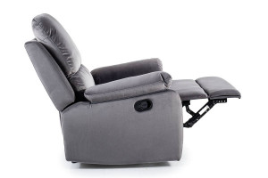 FOTOLIU CONFORTABIL SPENCER 1, GRI BLUVEL 14, TAPITERIE DIN CATIFEA, CU FUNCTIE DE RABATARE - Img 3