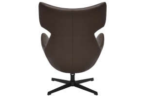 FOTOLIU CU TABURET, VOGUE ROTATIV 360 GRADE, PIELE ECO MARO SI CADRUL METALIC, ARTIM GROUP SELECTION - Img 4