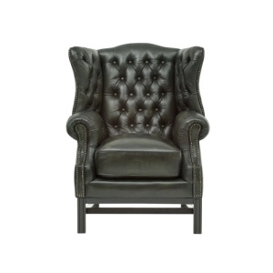 FOTOLIU DE LUX CHESTERFIELD KINGFIELDS, DIN PIELE NATURALA, CULOARE VERDE, ARTIM SELECTION