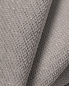 FOTOLIU LOUNGE MOLINO, 100X108, GRI DESCHIS, CU TAPITERIE DIN TEXTIL CHENILLE REBEL, MICADONI - Img 4