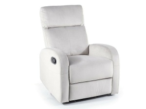 FOTOLIU PIVOTANT OLIMP, GRI BLUVEL 03, TAPITERIE DIN CATIFEA, CU FUNCTIE DE RABATARE , STIL MODERN