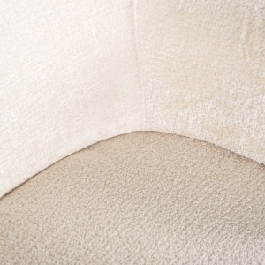 FOTOLIU VENUS, ALB CHENILLE 900 S4558, CONFECTIONAT DIN 100% POLIESTER, SPUMA, PLACAJ, METAL SI LEMN DE PIN, STIL MODERN - Img 5
