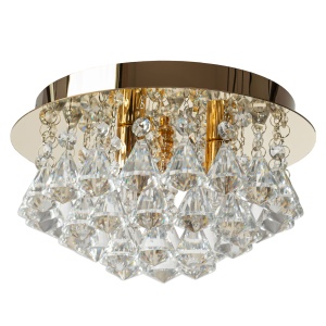 LAMPĂ DE CRISTAL APP1038-3CP GOLD - Img 1