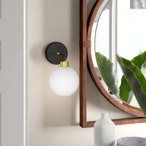 Lampa de perete APP1301-1W Black Gold - Img 3