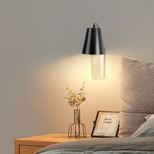 Lampa de perete LOFT APP1279-1W BLACK - Img 2