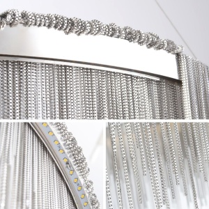 Lampă de plafon cu LED APP890-CP CHAIN - Img 2