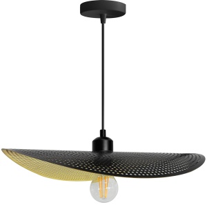 Lampă de tavan APP1469-1CP BLACK/GOLD - Img 1