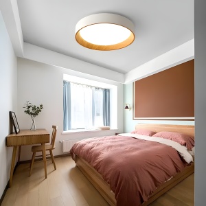 Lampă de tavan G115-C 40CM WOOD - Img 3