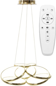 Lampa LED APP794-CP Flat Gold