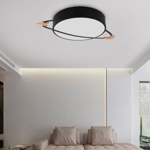 Lampa Plafoniera Moon Black APP866-C - Img 4