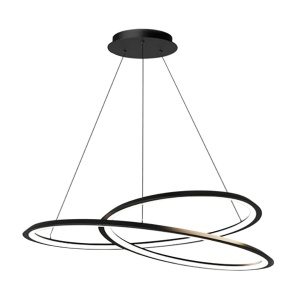 Lampă suspendată APP1194-CP Black - Img 2
