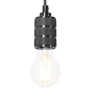 Lampă suspendată de tavan Negru APP342-1CP - Img 3