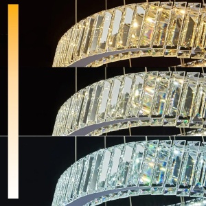 Lampă suspendată LED APP1546-CP2 CHROME - Img 4