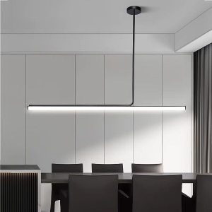 Lampă suspendată LED APP1659-CP Black 120cm - Img 3