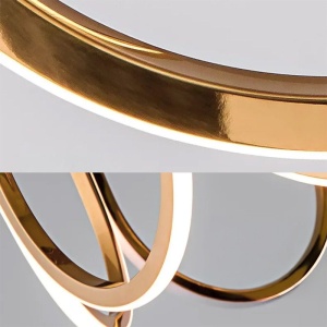 Lampă suspendată LED APP1749-CP Gold - Img 4