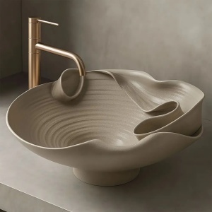 LAVOAR PE BLAT CERAMIC HM-12, HANMADE ART, CALITATE SUPERIOARA, REA - Img 5