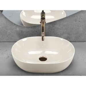 LAVOAR PENTRU BLAT REA LISA ECRU SHINY, CALITATE SUPERIOARA - Img 3
