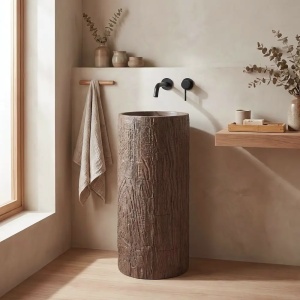 LAVOAR STATIV ROSSANA, 85 CM, DIN PIATRA COMPOZITA, CALITATE SUPERIOARA, REA - Img 4
