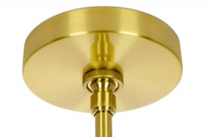 LUSTRA APOLLO 1, NEGRU/AURIU, DIN METAL, STIL MODERN - Img 7