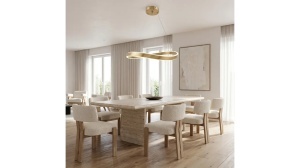 LUSTRA CU LED, ARTIM 069, 80CM, DIN METAL SI LED
