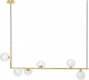 LUSTRA MODERNA, GOLDEN GLASS BALL, DIN STICLA, APP690-6CP - Img 6