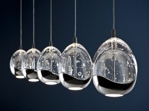 LUSTRA/PLAFONIERA SCHULLER, ROCIO, CU TELECOMANDA, 96 CM, CROM/TRANSPARENT, DIN STICLA SI METAL, STIL MODERN - Img 2