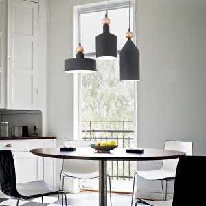 LUSTRA TRIADE SP3, GRI INCHIS, DIN METAL, STIL VINTAGE - Img 2