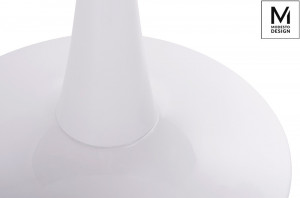 MASA ALBA CONFECTIONATA DIN MDF SI METAL, TULIP FI 80 STIL MODERN - Img 3