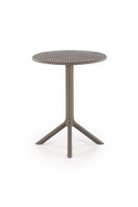 MASA DE GRADINA/TERASA CALVO, KAKI, DIN POLIPROPILENA, STIL MODERN - Img 2