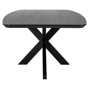 MASA DINING BONVOY, 235 CM, NEAGRA, DIN FURNIR DE STEJAR SI METAL, RICHMOND INTERIORS - Img 3