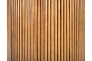 MASA DINING BRUNO, CU ASPECT DE MARMURA ALBA/NUC, 120 CM, BLAT DIN CERAMICA SI PICIOR DIN LEMN MASIV, STIL MODERN - Img 5