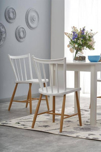 MASA DINING EXTENSIBILA STIL RINGO, ALBA, 102/142 CM, DIN MDF SI FURNIR, STIL CLASIC - Img 2
