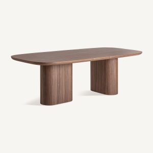 MASA DINING/LIVING ACIERA, 247CM, MARO, FURNIR SI MDF NUC, STIL MODERN, VICAL HOME