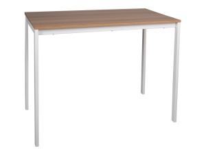 MASA DINING MARIO 100X60 ALB/STEJAR, STIL MODERN