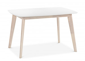 MASA DINING MAROCCO 120CM ALB/FAG - DESIGN SCANDINAV