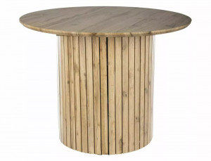 MASA DINING SOCRATES, 100 CM, STEJAR ARTISAN, BLAT DIN MDF, FURNIR SI CADRU DIN MDF, STIL MODERN - Img 2