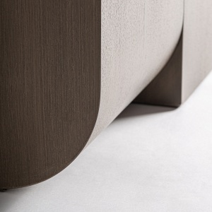 MASA DINING STEIN 220CM, LEMN DE STEJAR DE CULOARE MARO, STIL CONTEMPORAN, VICAL HOME - Img 5