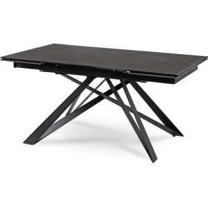 MASA EXTENSIBILA DIN CERAMICA 160-240CM, ARTIM MEBLE, CULOARE MARMURA NEAGRA, STIL MODERN - Img 11