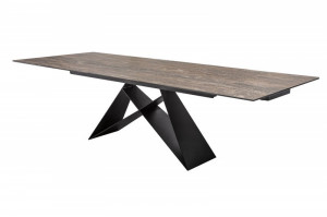MASA EXTENSIBILA DINING, 180/220/260CM, CERAMICA, STICLA SI METAL, ARTIM GROUP SELECTION - Img 6