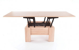 MASA EXTENSIBILA OLA STEJAR LANCELOT/ALB STIL MODERN - Img 2