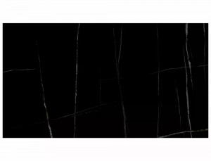 MASA EXTENSIBILA SAHARA, 160/240 CM, EFECT DE MARMURA NEAGRA/CROM, DIN CERAMICA, STICLA SI METAL, STIL MODERN - Img 6