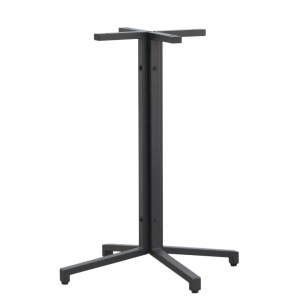 MASA PENTRU CAFENEA, 68x68 CM, STEJAR SONOMA/NEGRU, DIN PAL LAMINAT SI OTEL, ARTIM GROUP SELECTION - Img 4